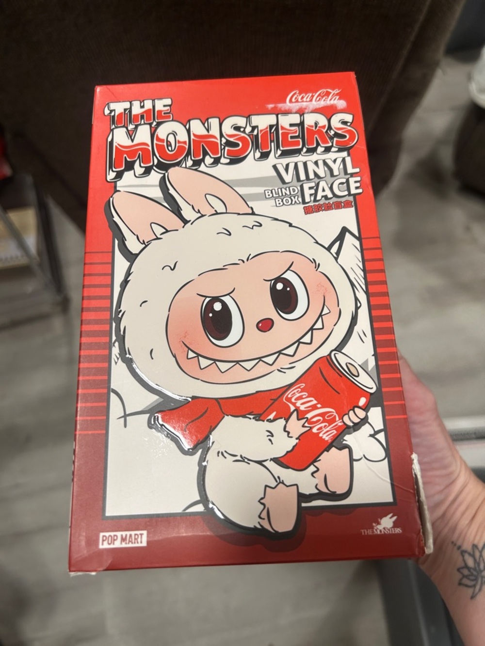 Coca-Cola The Monsters Vinyl Blind Box - Red, White, Cream